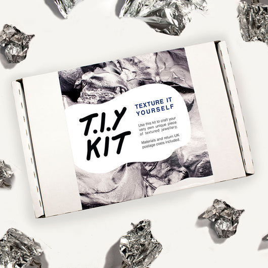 T.I.Y KIT make your own pendant using recycled silver- Laura Nelson