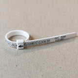 Order to a ring sizer to help you discover your ring size!